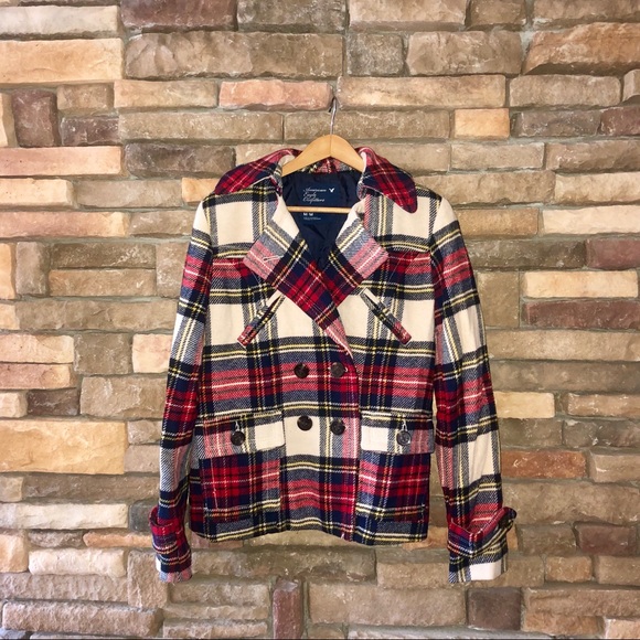 American Eagle Outfitters Jackets & Blazers - American Eagle Plaid Jacket